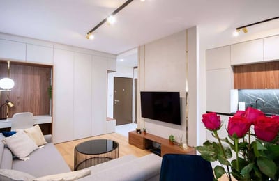 Аренда стильной 2-комнатной квартиры, 55 м², район Wola, Варшава, Польша